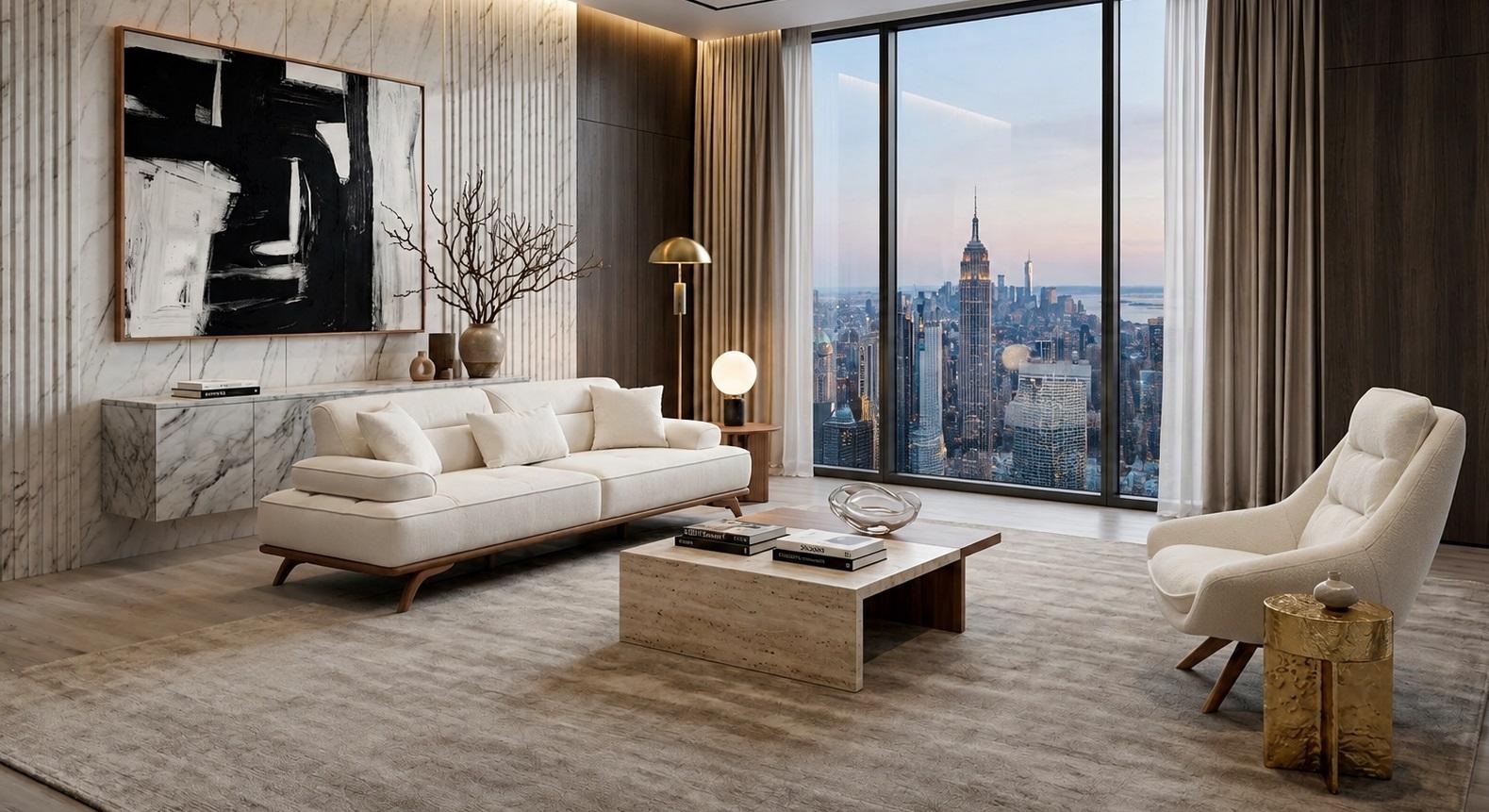 Polstergarnitur 3Sitzer sofa Sessel Stoff Kissen Weiß Modern Elegant