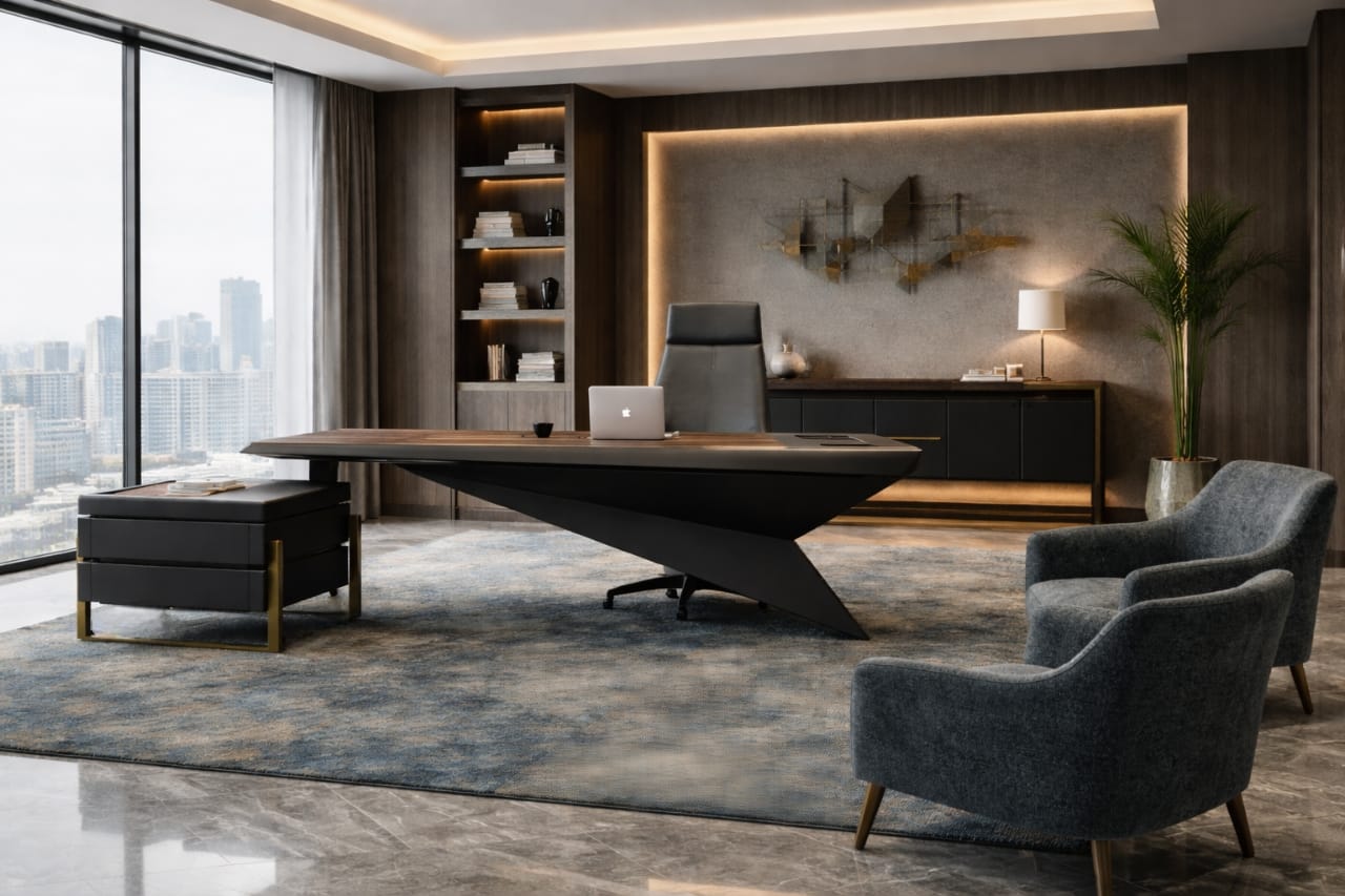 Design Büro Set Schreibtisch Sideboard Arbeitsplatz Modern Office