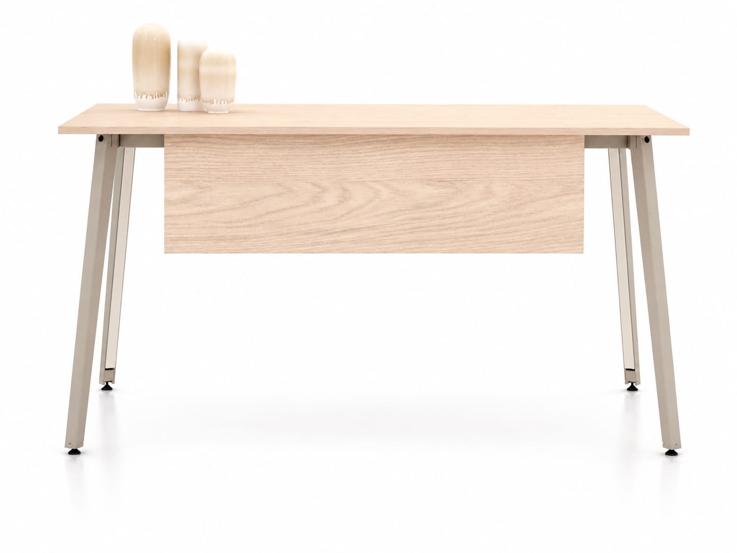 Bürotisch Schreibtisch Holzfarben Arbeitsplatz Modern Stabil