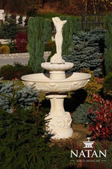 Springbrunnen Froschbrunnen Brunnen 165cm Steinbrunnen Gartenbrunnen