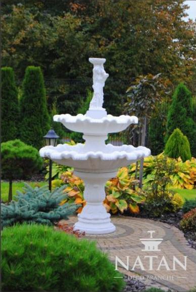 Zierbrunnen Springbrunnen Figur 197cm Brunnen Dekoration Garten