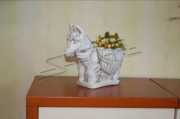 Blumenkübel Pflanz Kübel Dekoration Figur Blumentöpfe Garten Vasen