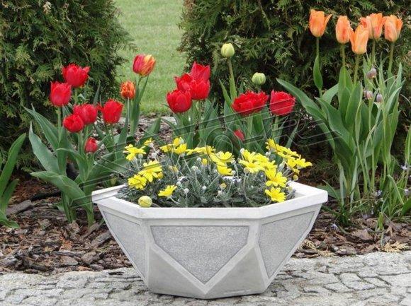 Blumenkübel Pflanz Kübel Dekoration Figur Blumentöpfe Garten Vasen