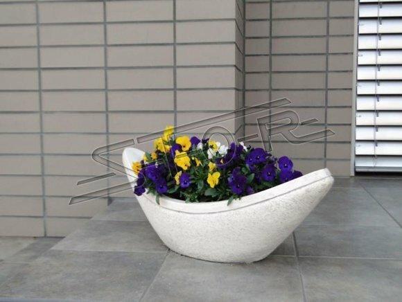 Blumenkübel Pflanz Kübel Dekoration Figur Blumentöpfe Garten Vasen