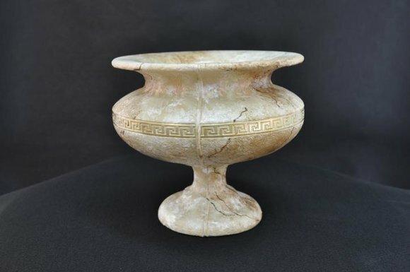 Schale Vase Tisch Design Vasen Designer Dekoration Deko Blumen Obst