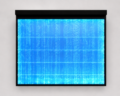 LED-Wasserwand mit Beleuchtung für die Bar