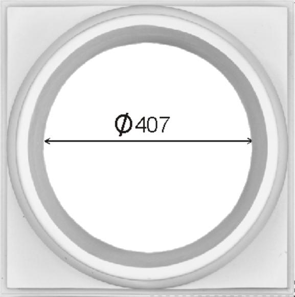 Säulen Fuß Umrandung Stand Fuß Rund Runder Neu Stütze für Säule