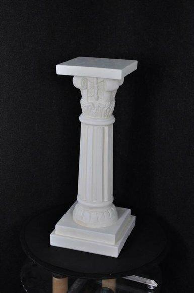 Medusa Säule Römische Säulen Marmor Skulptur Figur Deko Dekoration