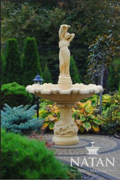Zierbrunnen Springbrunnen Brunnen Garten Dekoration Fontaine Teich