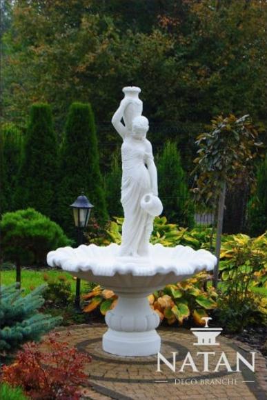 Zierbrunnen Springbrunnen Brunnen Garten Dekoration Fontaine Teich