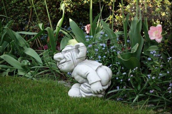 Troll 24cm Skulptur Design Figur Statue Garten Figuren Statuen Skulpturen