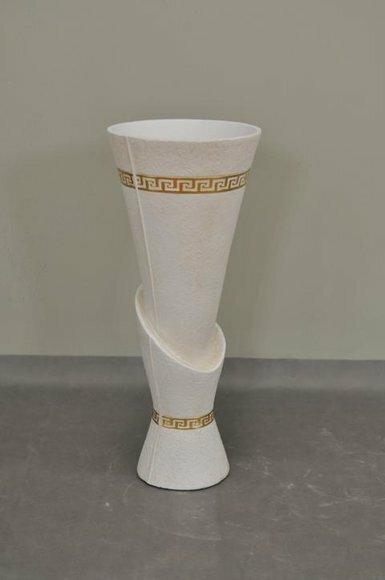 XXL Big Vase Design Medusa Antik Stil Blumen Vasen Pokal Deko Dekoration