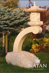 Lampe Außenleuchte Garten Terrassen Skulptur Beleuchtung Figur Leuchte