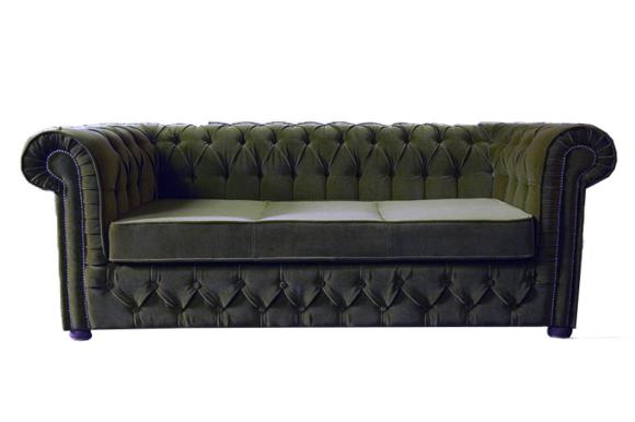Chesterfield Sofa Couch Polster Designer 3 Sitzer Garnitur Sofas Neu