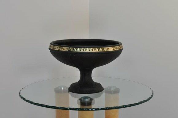 Schale Design XXL Obst Schale Dekoration Tisch Vase Klassischer Marmor