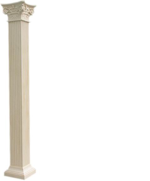 XXL Griechische Säule Antik Stil Design Säulen Luxus Stützen Neu 300cm