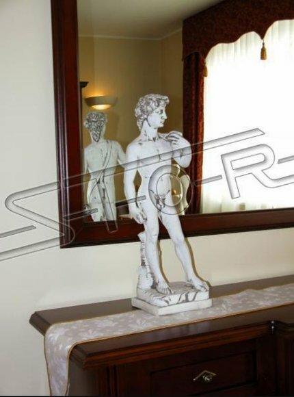 Garten Dekoration 59cm David Terrasse Stein Figuren Figur Deko Statue