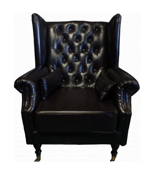 Chesterfield Sessel Ohrensessel Fernsehsessel Couch Relax Leder Sofa
