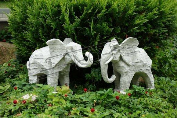Design Figur Elefant Skulptur Figuren Skulpturen Statuen Statue Garten