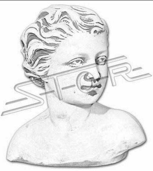 Eva Büste Skulptur Design Figur Statue Garten Figuren Statuen Skulpturen
