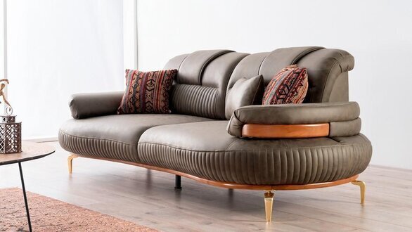 Komfortabler 3-Sitzer Sofa Zeitloses und Elegantes Design für Ihr Wohnzimmer