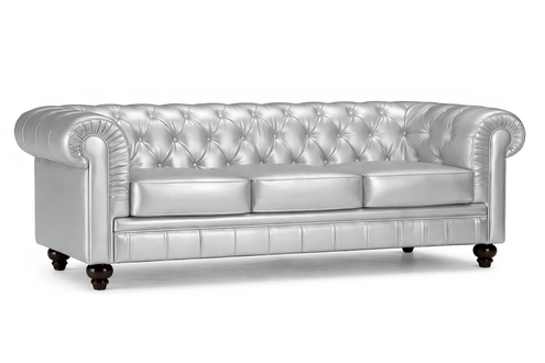 Chesterfield Sofa 3 SITZER Polster Designer Couchen Sofas Garnitur Sofort