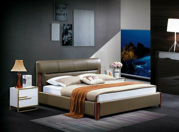 Klassisch Doppelbett Bett Ehebett Design Luxus Betten Moderne Stil Möbel