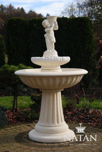 Springbrunnen Garten Teich Brunnen Stein Steinbrunnen Gartenbrunnen