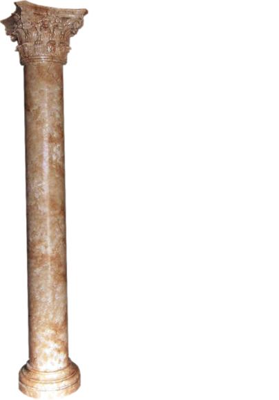 XXL Griechische Säule 300cm Groß Stil Design Säulen Luxus Stützen Antik