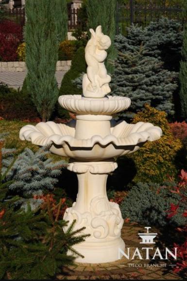 Zierbrunnen Springbrunnen Skulptur Brunnen Dekoration Garten Fontaine