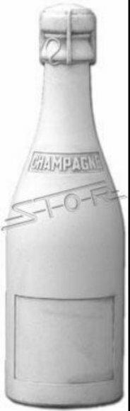 Champagner Figur Skulptur Figuren Statue Flasche Sekt Design Garten
