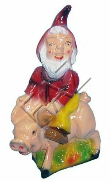 Design Zwerg Figur Garten Statue Skulptur Figuren Skulpturen Dekoration