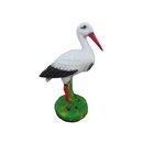 Storch Vogel Garten Dekoration Statue Skulpturen Figuren Skulptur