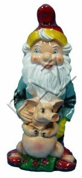 Design Zwerg Figur Garten Statue Skulptur Figuren Skulpturen Dekoration