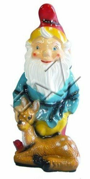 Zwerg Figur Garten Statue Skulptur Zwerge Figuren Skulpturen Deko Dekoration