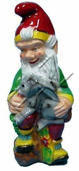 Design Zwerg Figur Garten Statue Skulptur Figuren Skulpturen Dekoration