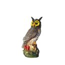 Eule Vogel Figur Statue Garten Dekoration Skulptur Deko Skulpturen 3