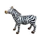 Modern Design Zebra Tier Garten aus Kunststoff Dekoration Deko Skulptur