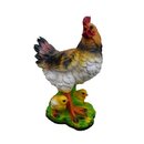 Huhn Vogel Figur Statue Garten Dekoration Skulptur Deko Skulpturen 2