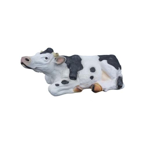 Moderne Figur Kuh Rind Kunststoff Skulptur Statuen Figuren Dekoration