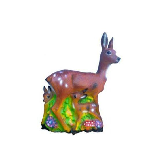 Figuren Skulptur Garten Dekoration Deko Skulptur Statue Rehkitz Hirsch