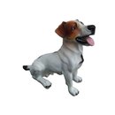 Deko Figur Statue Skulptur 40 cm Figuren Statuen Skulpturen Garten Hund
