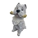 Deko Figur Statue Skulptur 42 cm Figuren Statuen Skulpturen Garten Hund