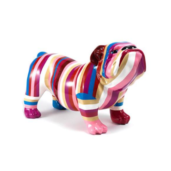 Moderne Skulptur Abstrakte Dekoration Figur Statuen Deko Hund Neu