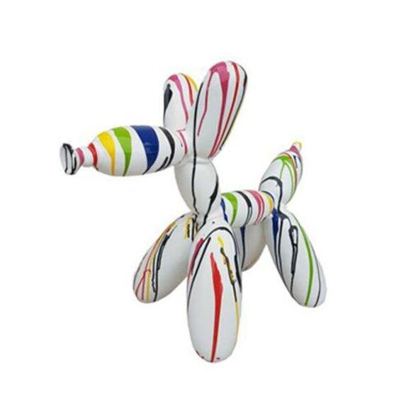 Skulptur Schöne Designer Luft Ballon Hund Abstrakte Wohnzimmer 62cm