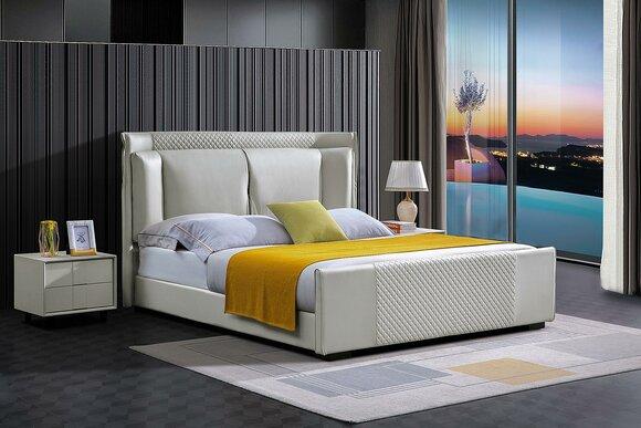 Bett Schlafzimmer Set Design Möbel Luxus Betten 2x Nachttisch 3tlg Bettgestell