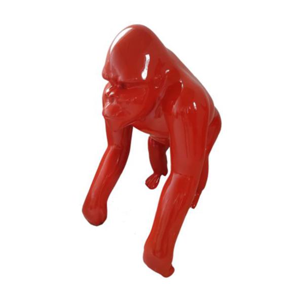 Abstrakte Figur Statue Design Skulptur Deko Gorilla 70 cm Statuen