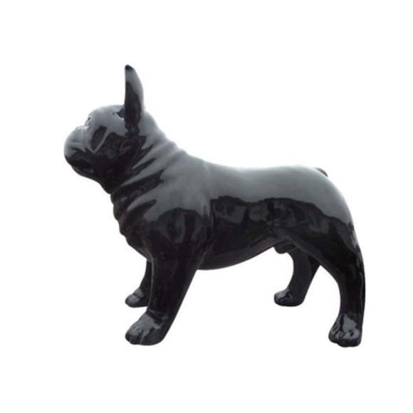 Abstrakt 100cm Hund Figur Statue Skulptur Deko Garten Design Statuen