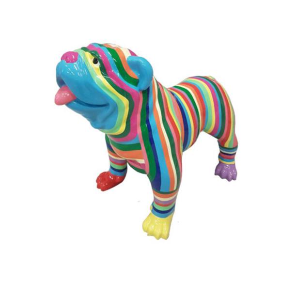 Abstrakte Figur Statue Design Dekoration Skulptur Deko 90cm Hund Garten