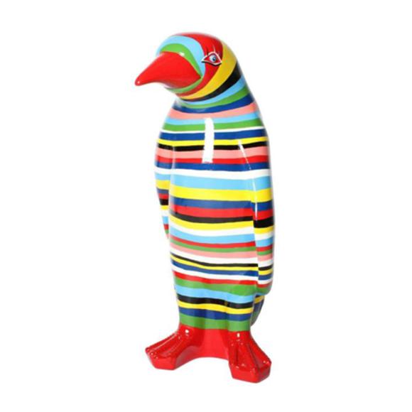 Abstrakte Figur Statue Pinguin Design Skulptur Deko Garten 120cm Neu